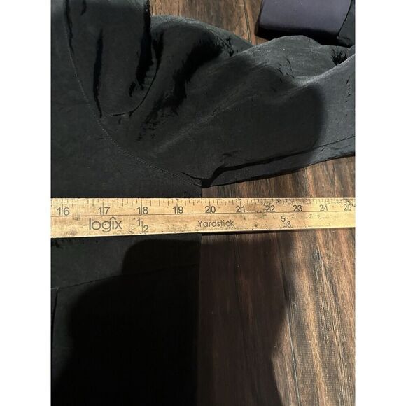 Lululemon Non Stop Shell Black Full Zip Bomber Jacket Sz 4 Women’s - Picture 6 of 7